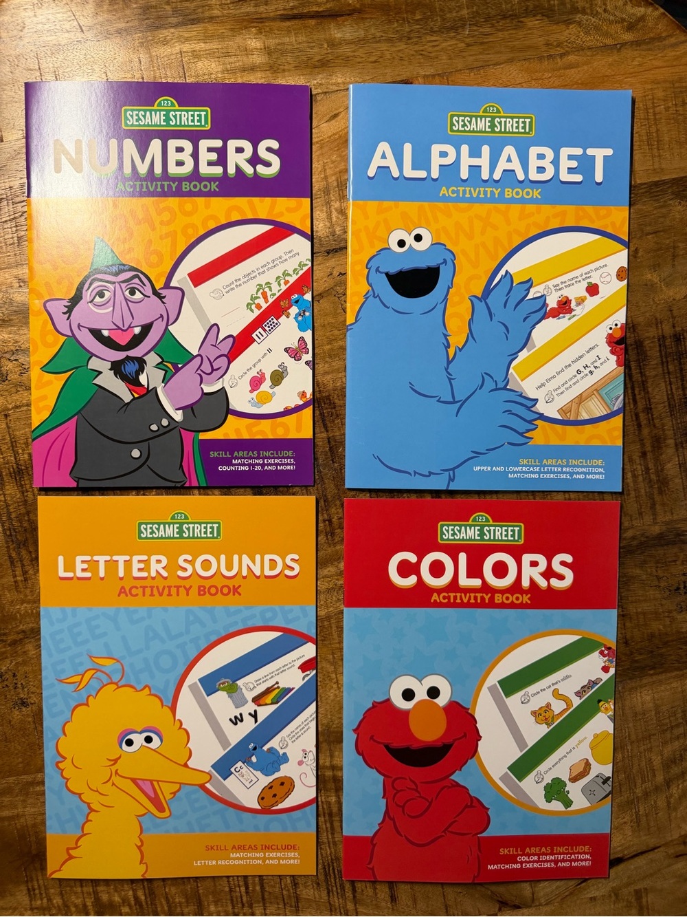 Sesame Street Activity Books 📚